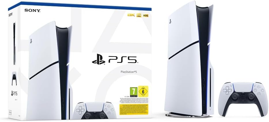 Sony PlayStation 5 Console 1TB Standard Edition White (PS5)